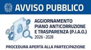 AVVISO DI DEPOSITO PIAO 2026/2028