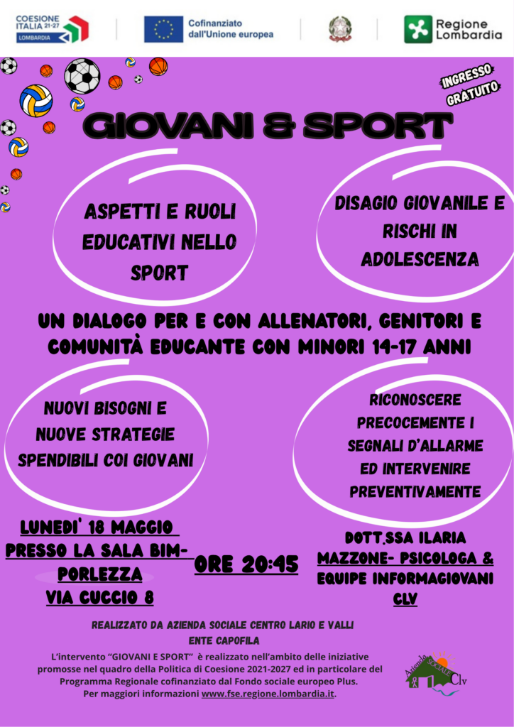 GIOVANI E SPORT