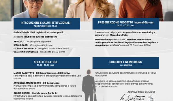 IMPRESA DONNA: IERI, OGGI, DOMANI