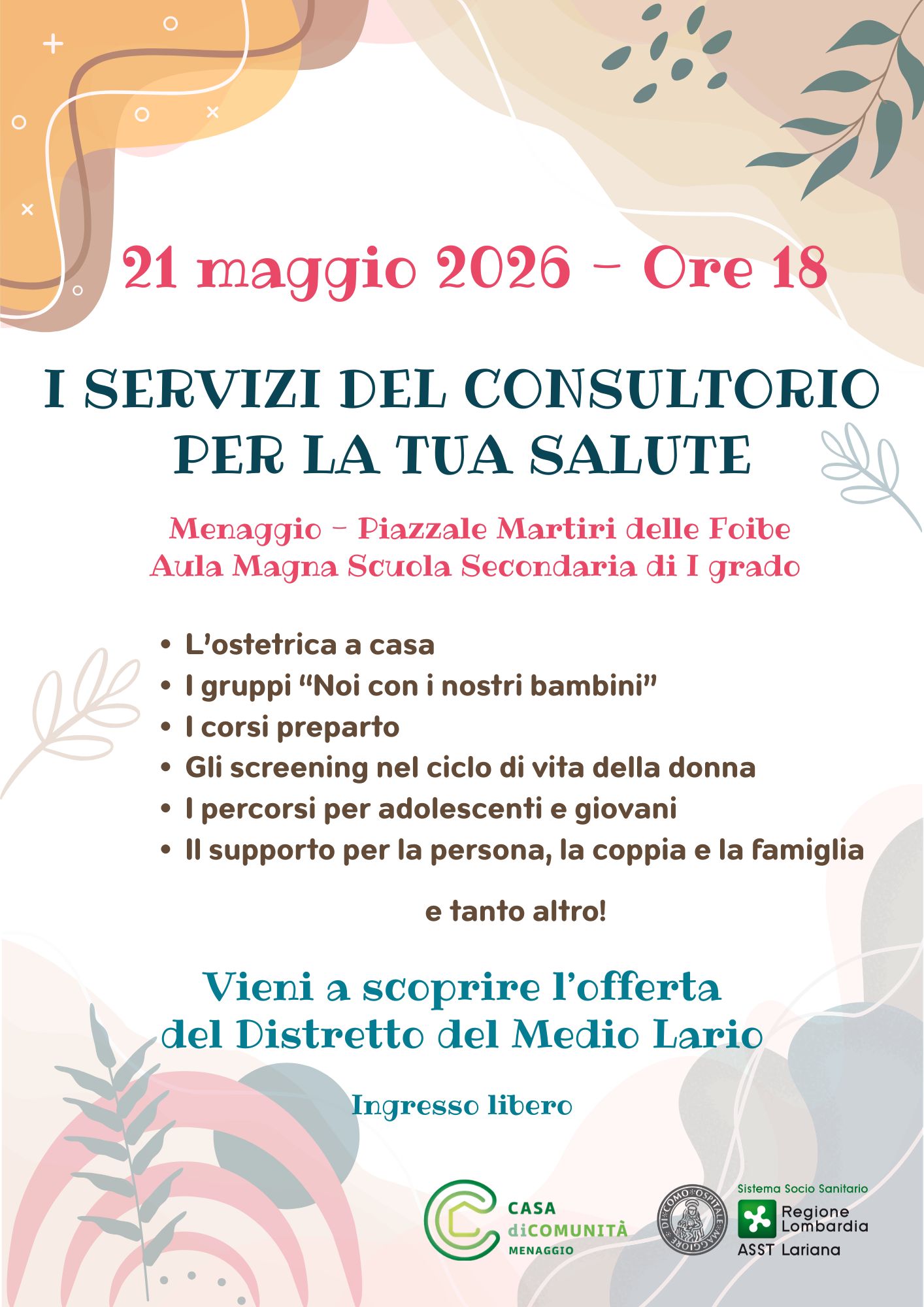 SERVIZI DEL CONSULTORIO