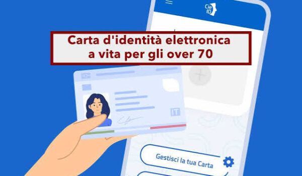 CARTA IDENTITÀ ELETTRONICA PER GLI OVER 70 (ULTRA SETTANTENNI)