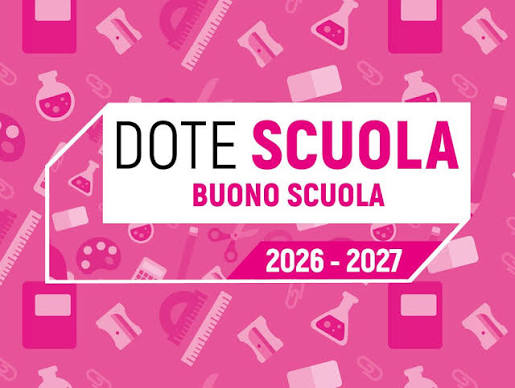 DOTE SCUOLA – COMPONENTE BUONO SCUOLA MERITO – ANNO SCOLASTICO 2026/2027